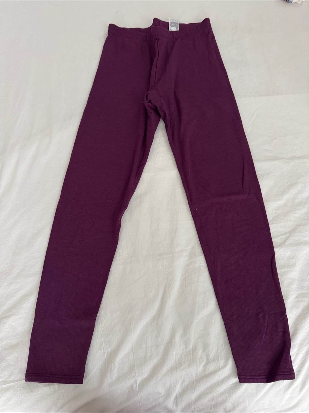 Uniqlo Heat Tech purple Women's Stretch Base Layer Leggings